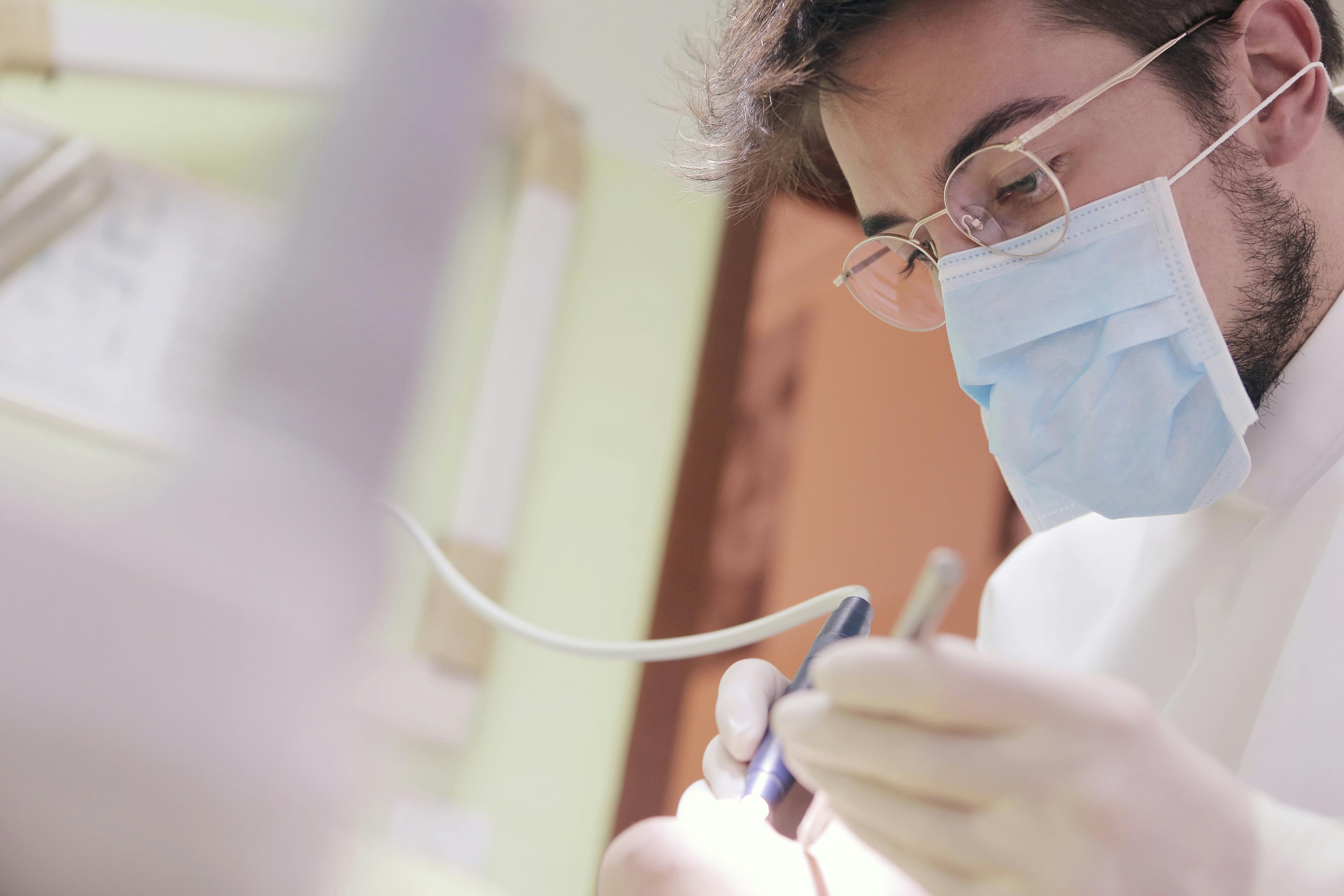 Doctor talking to patient